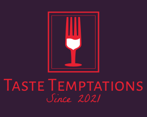 Wine Bar Restaurant  logo design