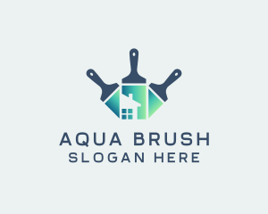 Paint Brush House logo design