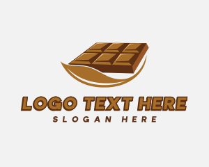 Chocolate Bar Dessert Logo