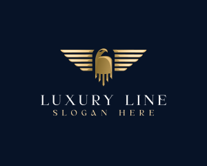 Luxury American Eagle logo design