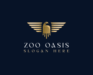 Luxury American Eagle logo design