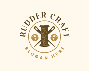 Needle Thread Tailoring logo design