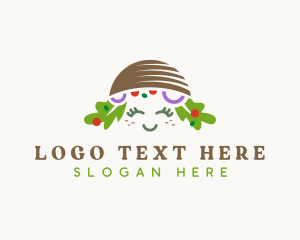 Vegan Salad Bowl Logo