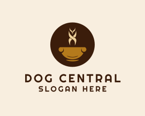 Hot Coffee Drink logo design