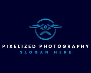 Surveillance Videography Drone logo design