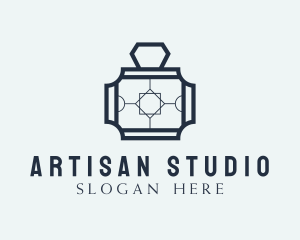 Artisan Perfume Bottle  logo design