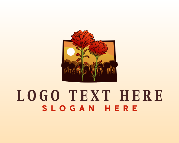 Indian Paintbrush logo example 1