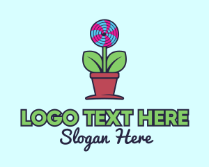 Lollipop Plant Pot logo