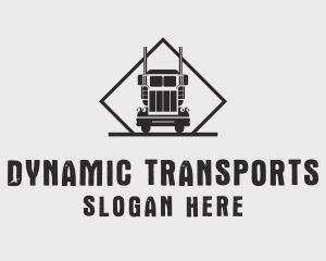 Truck Transport Delivery  logo design