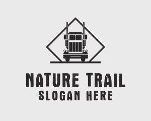 Truck Transport Delivery  logo design