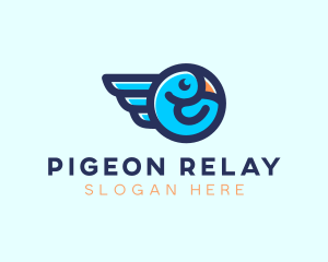 Bird Wing Pigeon logo