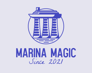 Marina Bay Sands Hotel  logo design