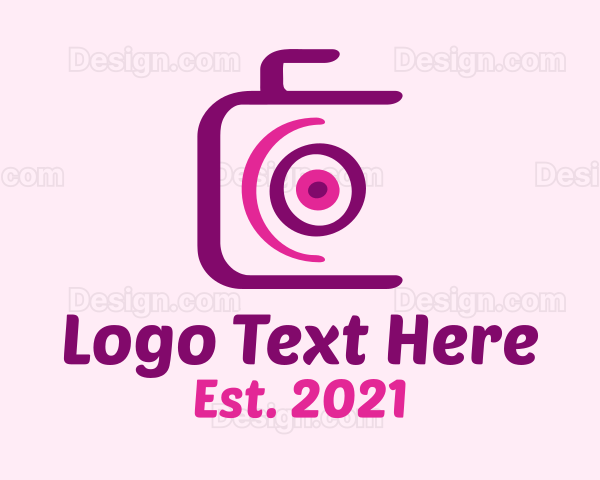 Purple Photography Studio Logo