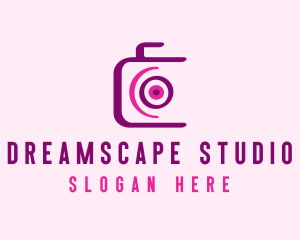 Purple Photography Studio  logo design