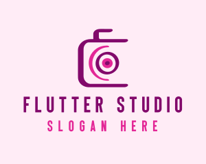 Purple Photography Studio  logo design