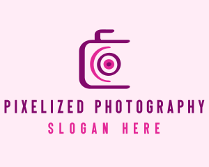 Purple Photography Studio  logo design