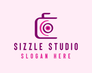 Purple Photography Studio  logo design