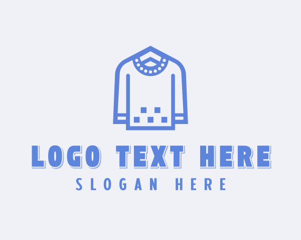 Sweatshirt logo example 1