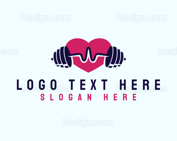 Heart Beat Barbell Fitness Logo