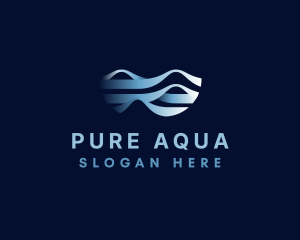 Wave Aqua Technology logo design