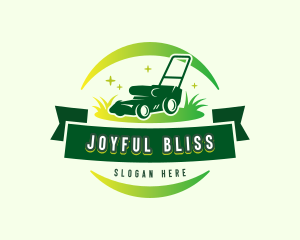 Lawn Mower Trimmer Logo