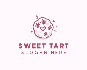 Floral Cookie Dessert logo design