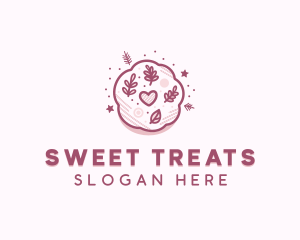 Floral Cookie Dessert logo