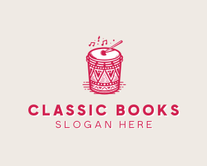 Traditional African Drummer logo