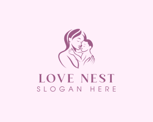 Mother Love Infant logo design