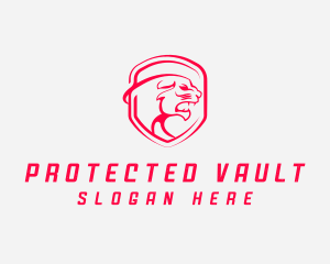 Security Shield Panther logo design