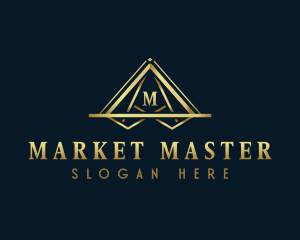 Premium Luxury Triangle logo design