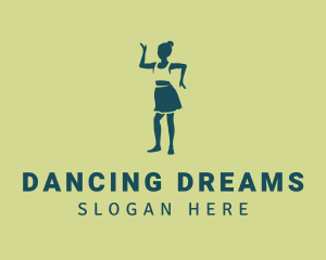 Woman Performer Dance logo