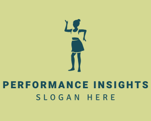 Woman Performer Dance logo