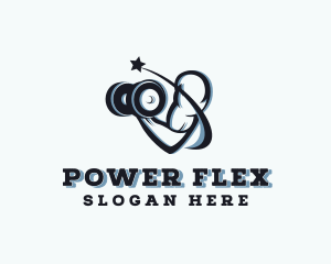 Muscle Arm Dumbbell logo