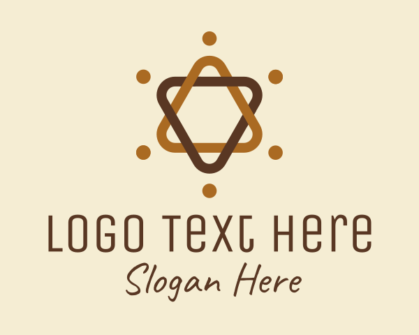 Hebrew logo example 4