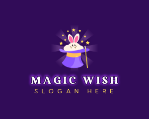 Magic Show Rabbit logo design