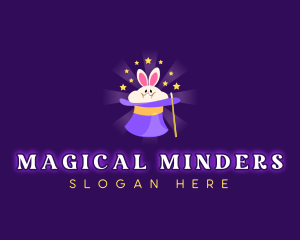 Magic Show Rabbit logo design