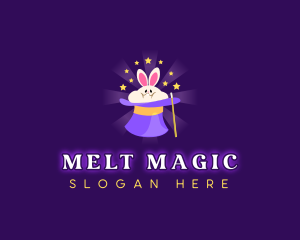 Magic Show Rabbit logo design