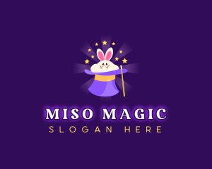 Magic Show Rabbit logo design