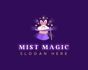 Magic Show Rabbit logo design