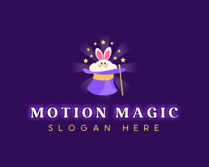 Magic Show Rabbit logo design