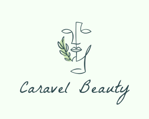 Woman Natural Beauty logo design