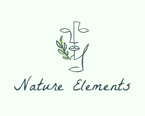 Woman Natural Beauty logo design