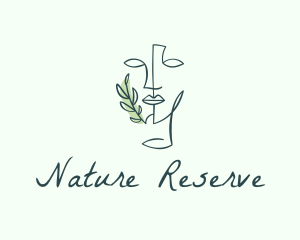 Woman Natural Beauty logo design