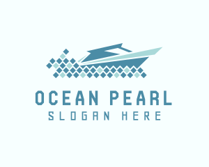 Blue Ocean Yacht logo design