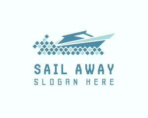 Blue Ocean Yacht logo design