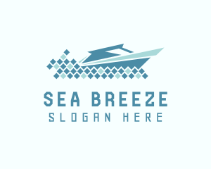 Blue Ocean Yacht logo design