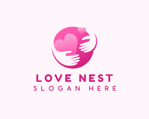 Love Hand Orphanage logo design