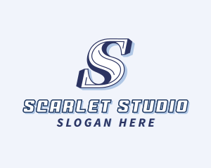 Marketing Studio Letter S logo design