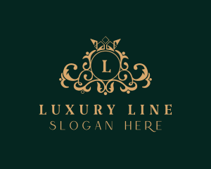 Luxury Crown Crest logo design